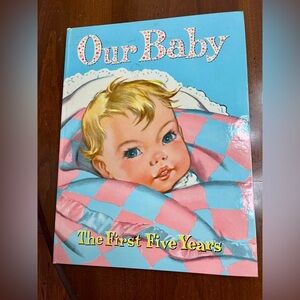 Blue Polka Dot Hardcover Book